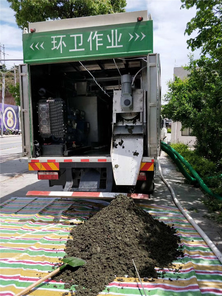 白河淤泥干湿分离
